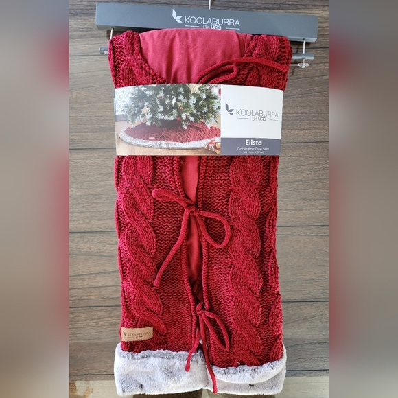 Koolaburra Holiday Koolaburra By Ugg Elista Cable Knit Tree Skirt